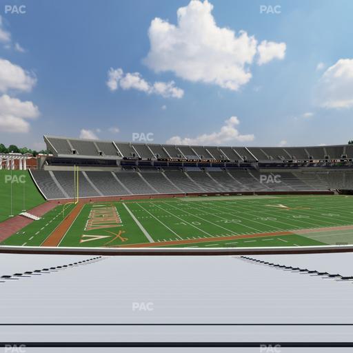 Scott Stadium - Section 129 Seat View