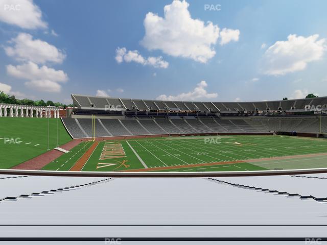 Scott Stadium - Section 129 Seat View