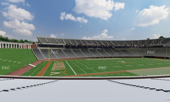 Scott Stadium - Section 129 Seat View