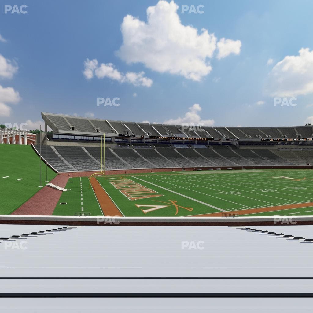 Scott Stadium - Section 130 Seat View