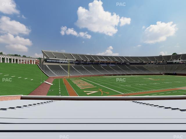 Scott Stadium - Section 130 Seat View Scott Stadium - Section 130 Seat View