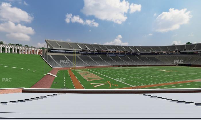 Scott Stadium - Section 130 Seat View