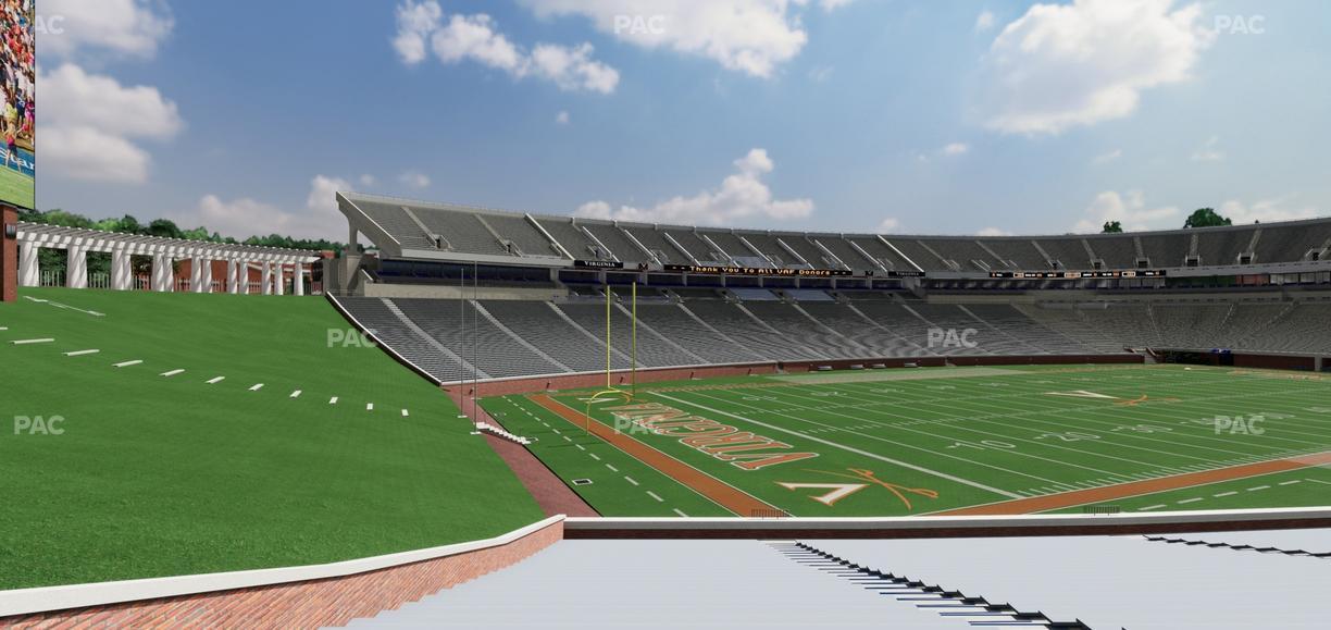 Scott Stadium - Section 131 Seat View