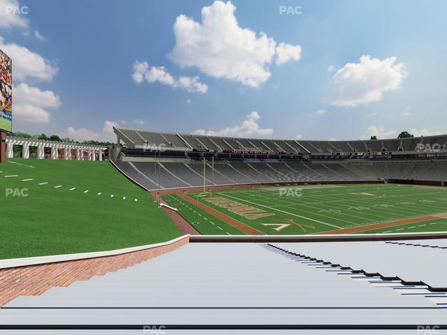 Scott Stadium - Section 131 Seat View