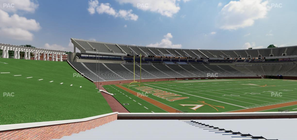 Scott Stadium - Section 131 Seat View