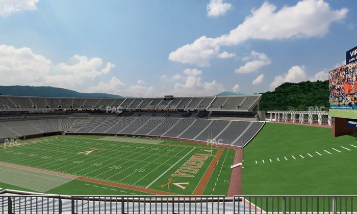 Scott Stadium - Section 501 Seat View