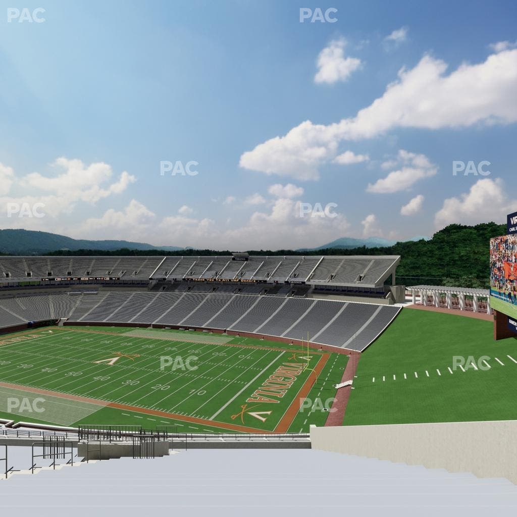 Scott Stadium - Section 501 Seat View