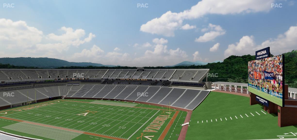Scott Stadium - Section 501 Seat View