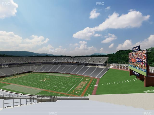 Scott Stadium - Section 501 Seat View Scott Stadium - Section 501 Seat View