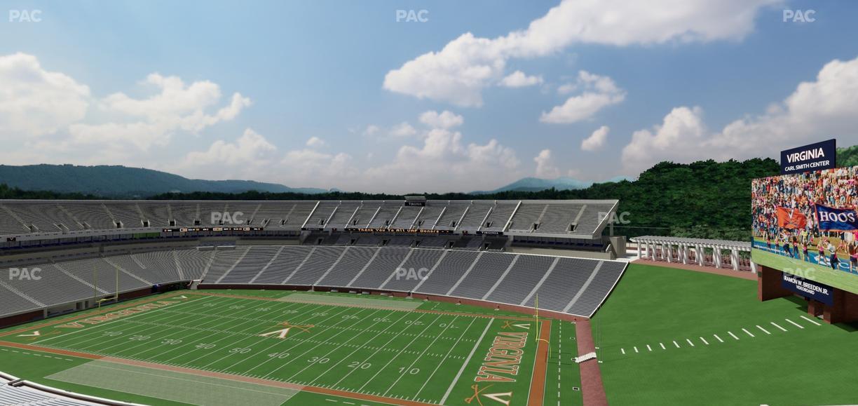 Scott Stadium - Section 502 Seat View