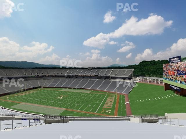 Scott Stadium - Section 502 Seat View