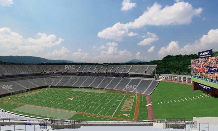 Scott Stadium - Section 502 Seat View