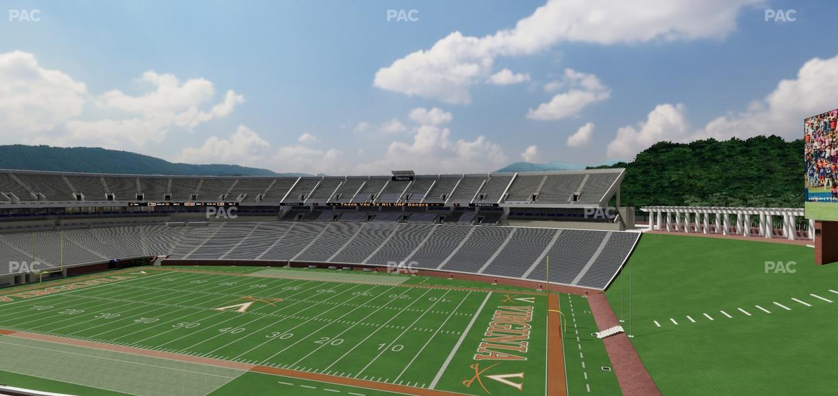 Scott Stadium - Section 502 Seat View