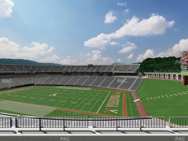 Scott Stadium - Section 502 Seat View