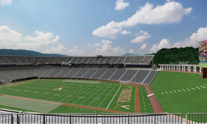 Scott Stadium - Section 502 Seat View
