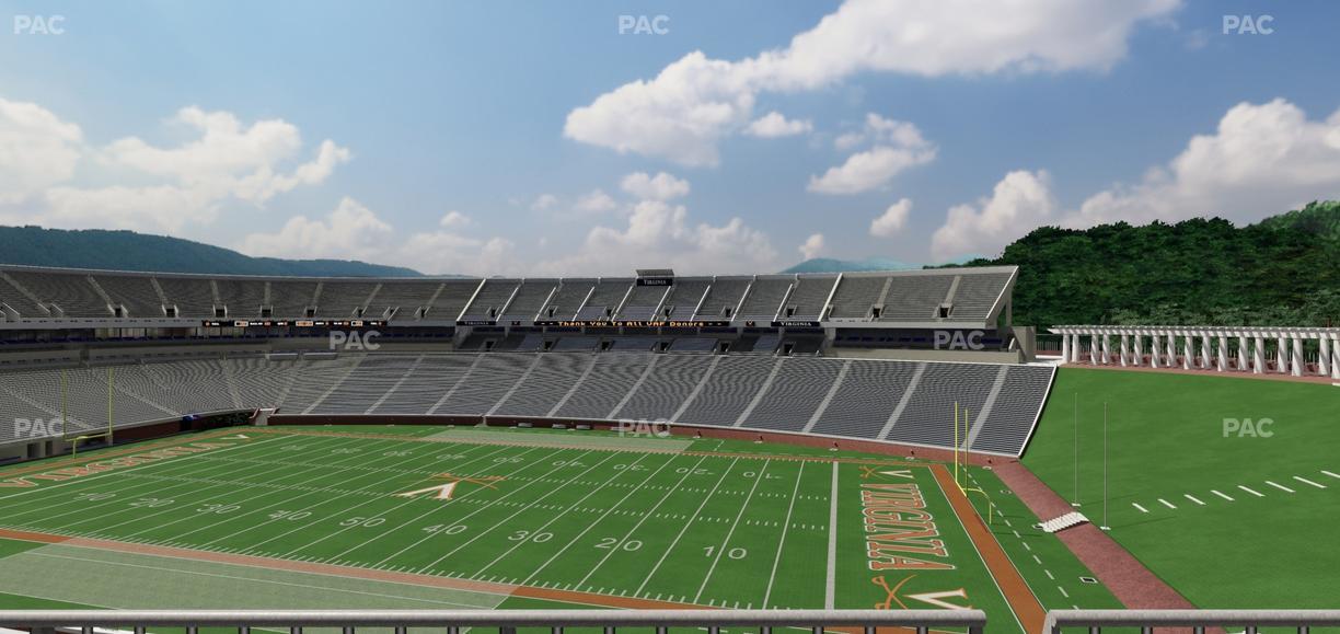 Scott Stadium - Section 503 Seat View