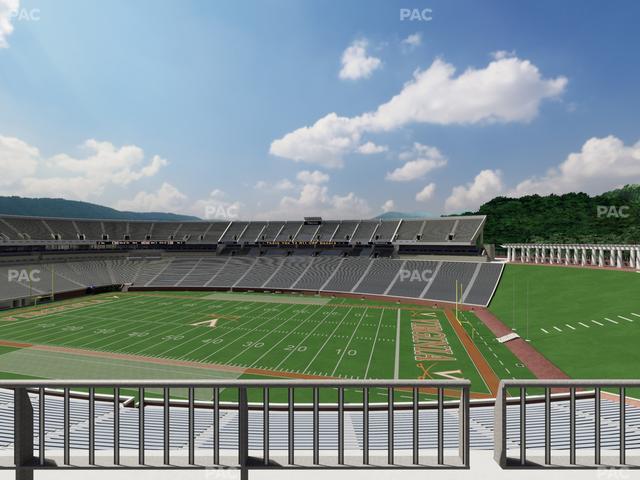 Scott Stadium - Section 503 Seat View