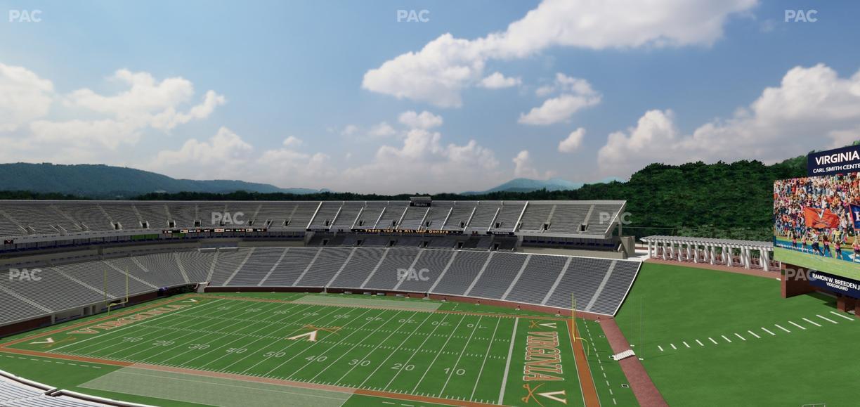 Scott Stadium - Section 503 Seat View