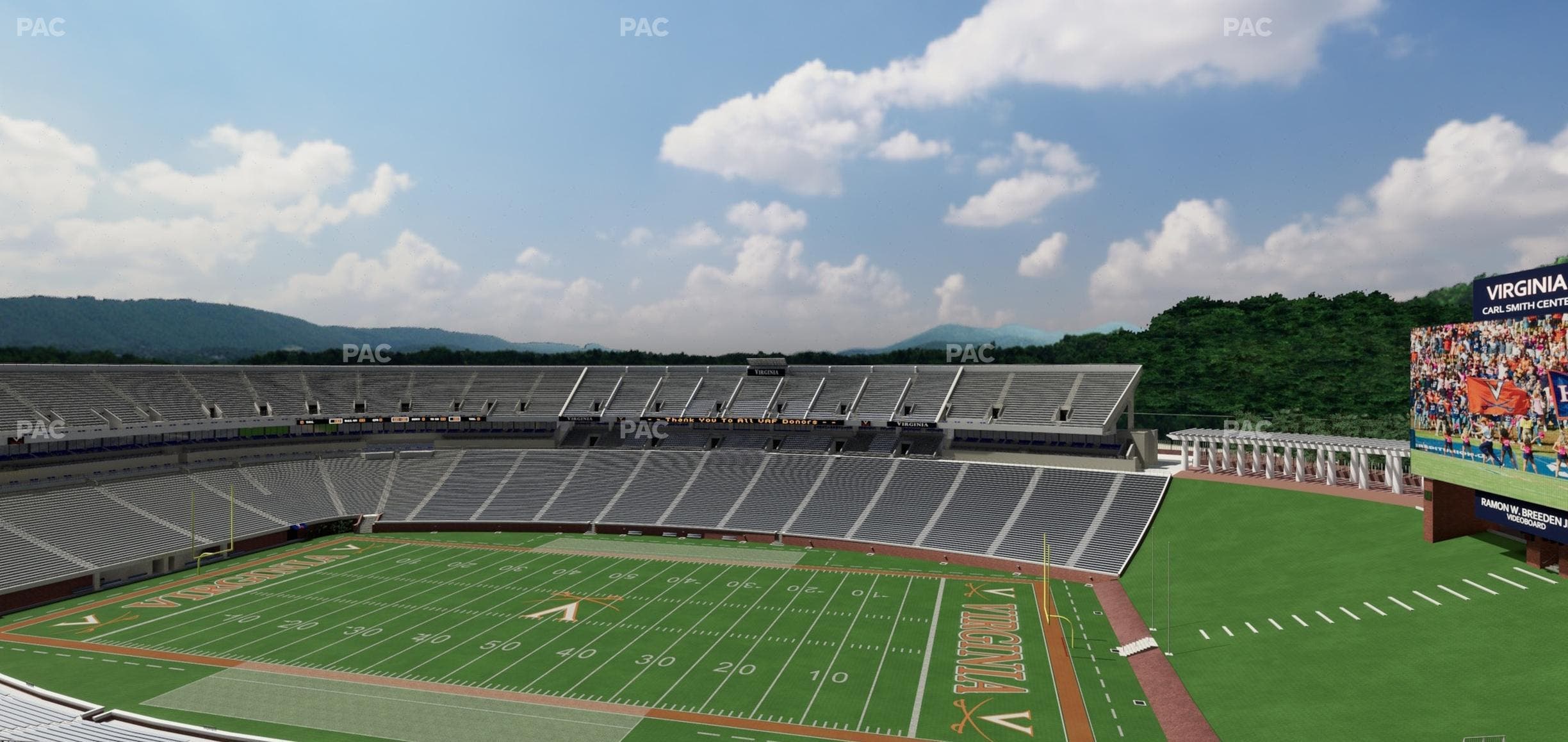 Scott Stadium - Section 503 Seat View