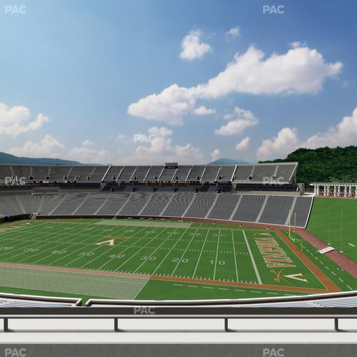 Scott Stadium - Section 504 Seat View
