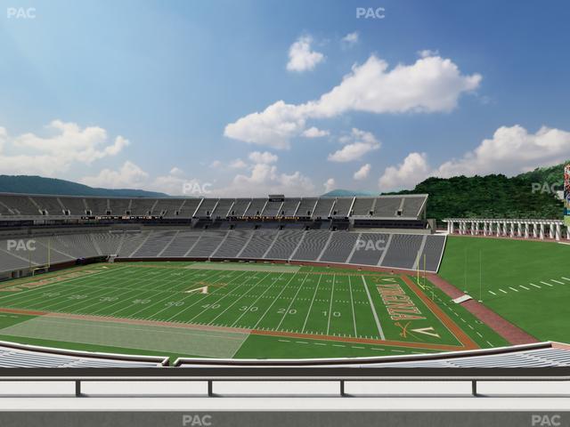 Scott Stadium - Section 504 Seat View