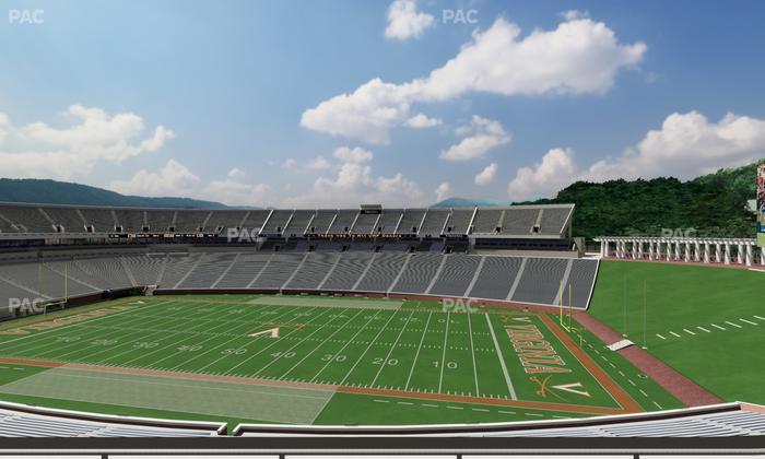 Scott Stadium - Section 504 Seat View