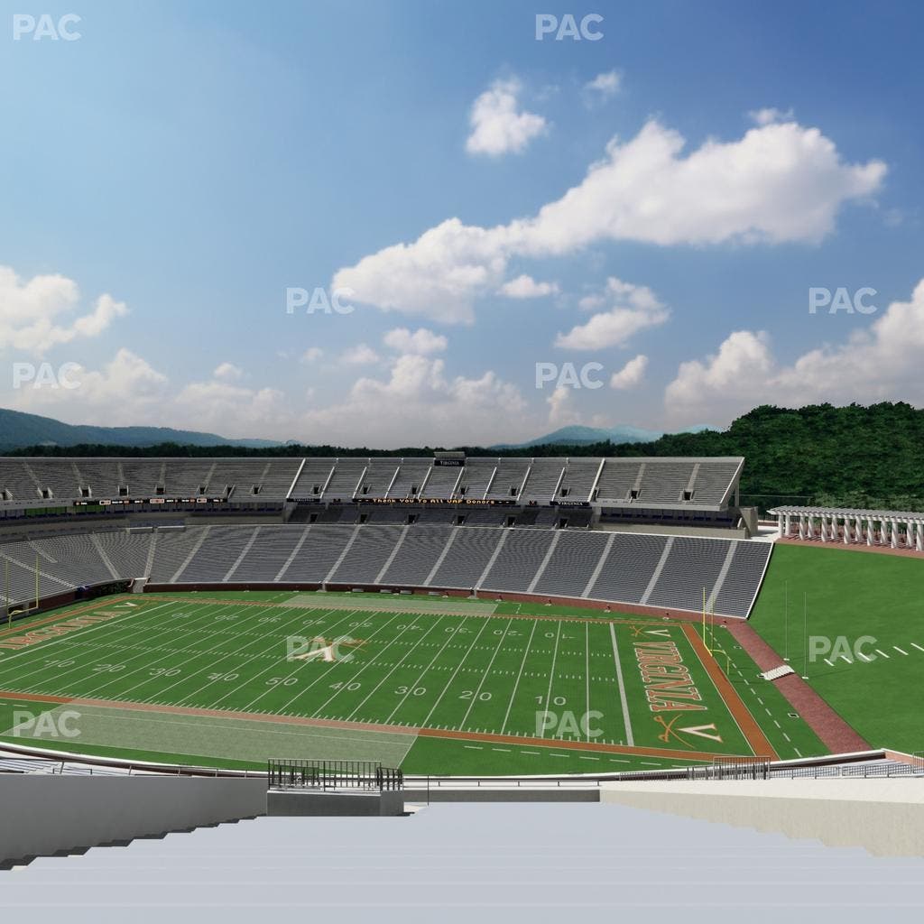 Scott Stadium - Section 504 Seat View