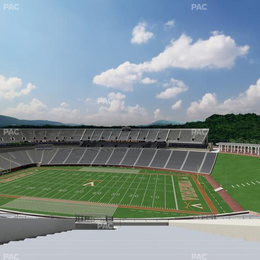 Scott Stadium - Section 504 Seat View