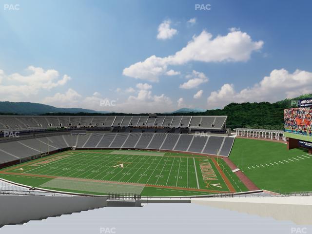 Scott Stadium - Section 504 Seat View Scott Stadium - Section 504 Seat View