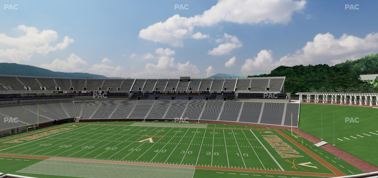 Scott Stadium - Section 505 Seat View