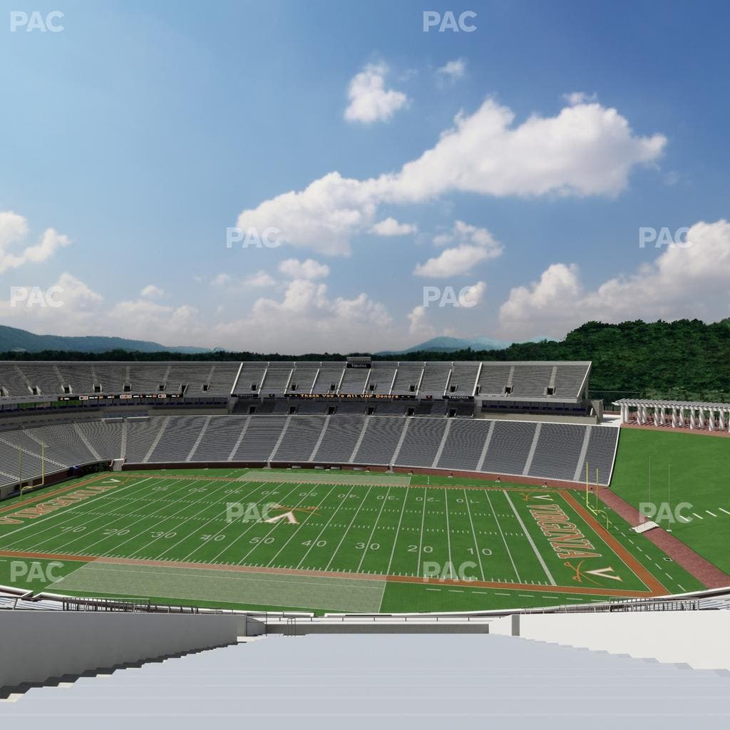 Scott Stadium - Section 505 Seat View