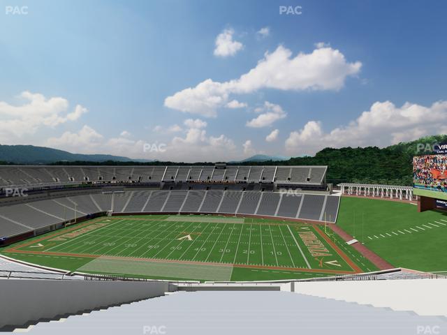 Scott Stadium - Section 505 Seat View Scott Stadium - Section 505 Seat View