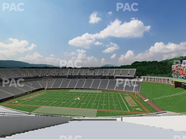 Scott Stadium - Section 505 Seat View