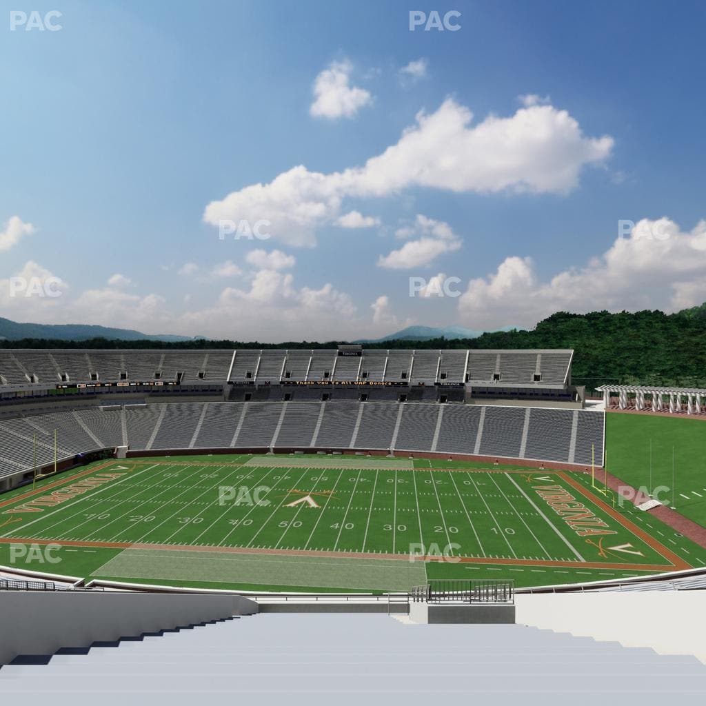 Scott Stadium - Section 506 Seat View