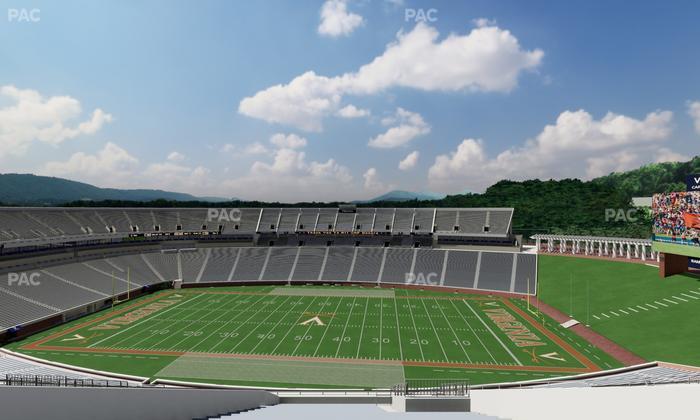 Scott Stadium - Section 506 Seat View