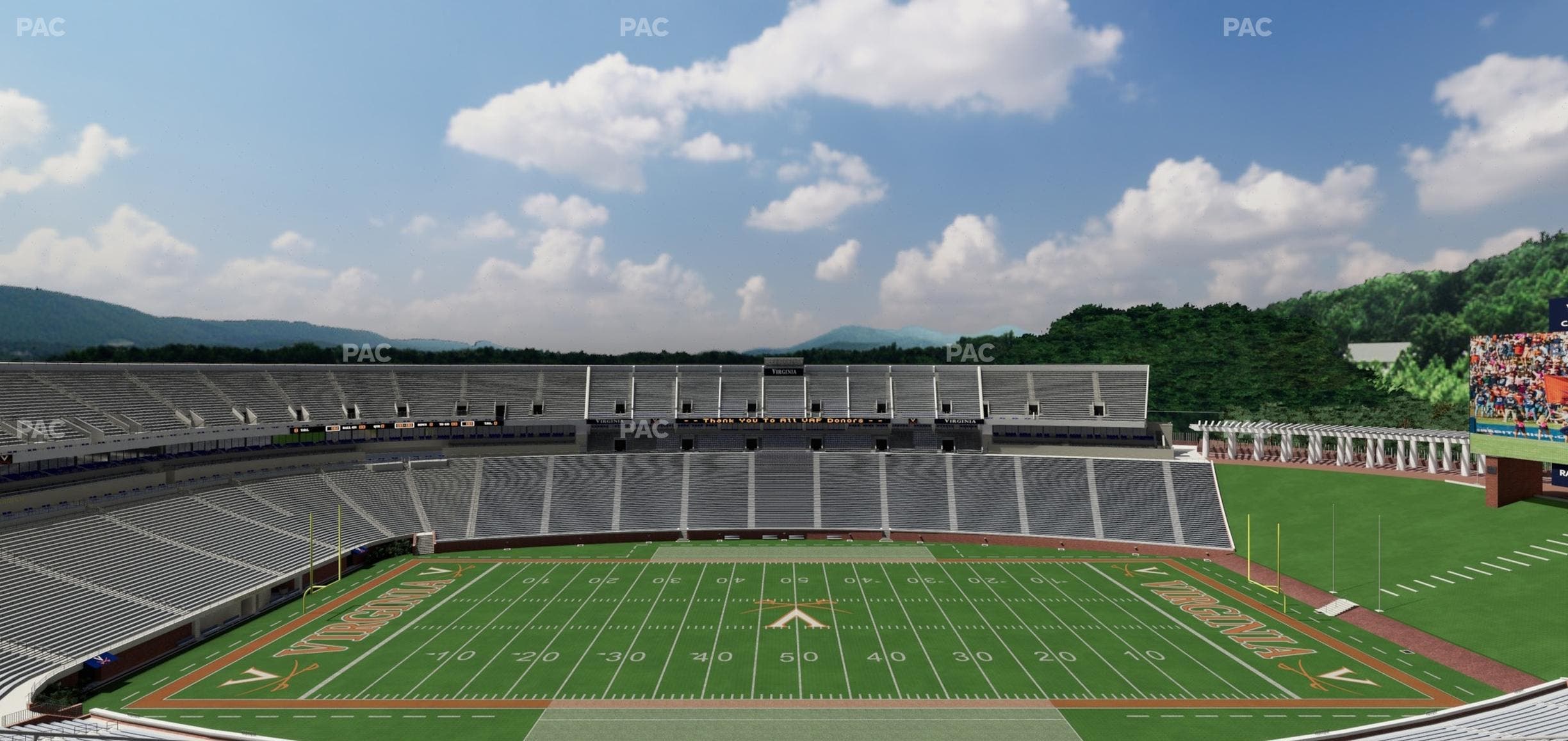 Scott Stadium - Section 507 Seat View