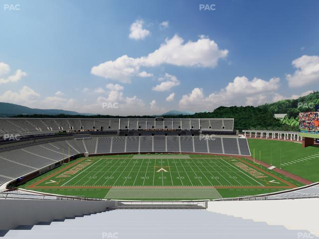 Scott Stadium - Section 507 Seat View Scott Stadium - Section 507 Seat View