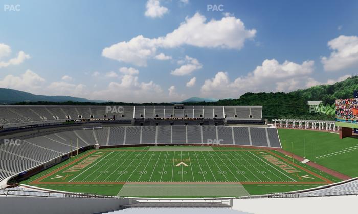 Scott Stadium - Section 507 Seat View