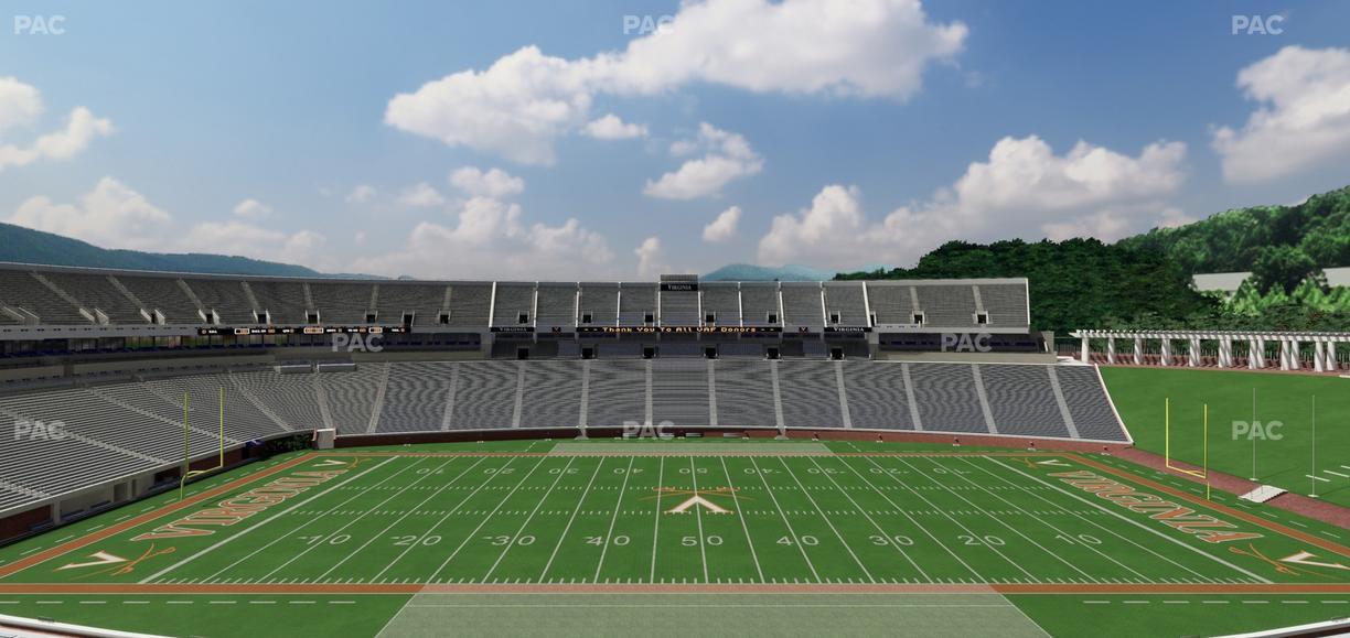 Scott Stadium - Section 507 Seat View