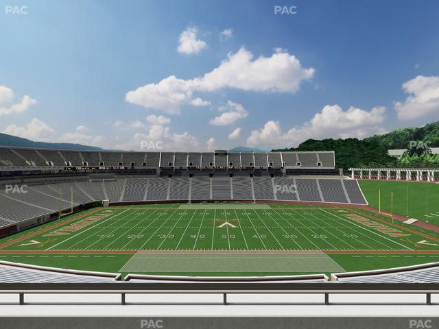 Scott Stadium - Section 507 Seat View