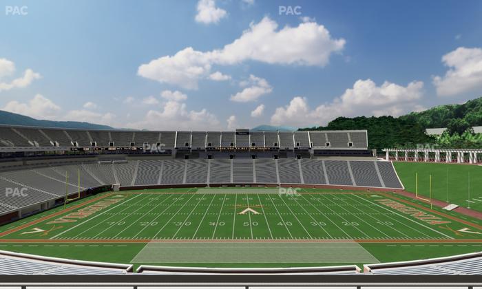 Scott Stadium - Section 507 Seat View