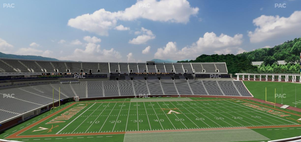 Scott Stadium - Section 508 Seat View