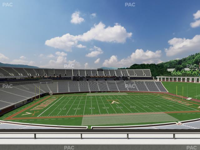 Scott Stadium - Section 508 Seat View