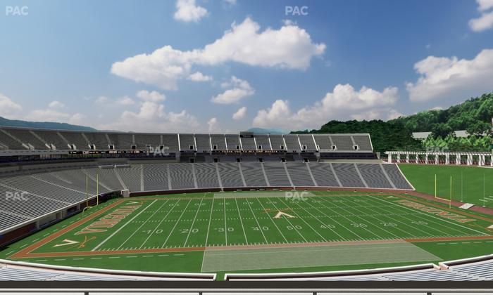 Scott Stadium - Section 508 Seat View