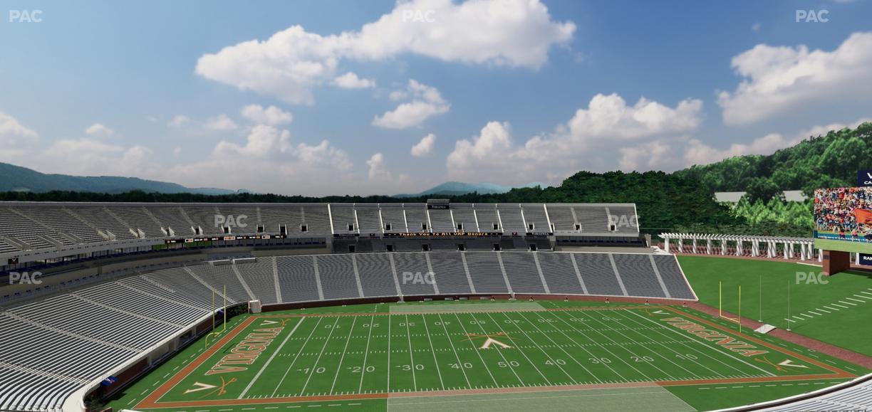 Scott Stadium - Section 508 Seat View
