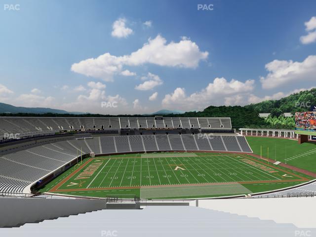 Scott Stadium - Section 508 Seat View Scott Stadium - Section 508 Seat View