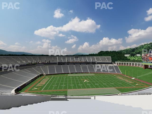 Scott Stadium - Section 508 Seat View