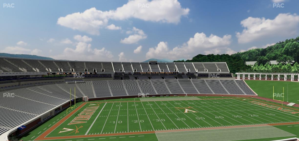 Scott Stadium - Section 509 Seat View
