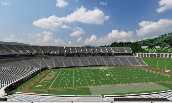 Scott Stadium - Section 509 Seat View