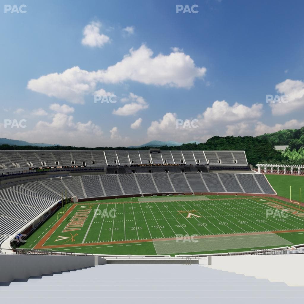 Scott Stadium - Section 509 Seat View